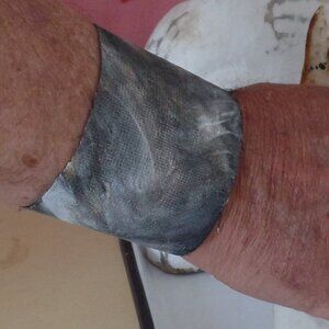 Hand Crafted Wrist Swag Bracelet *Coarse Canvas